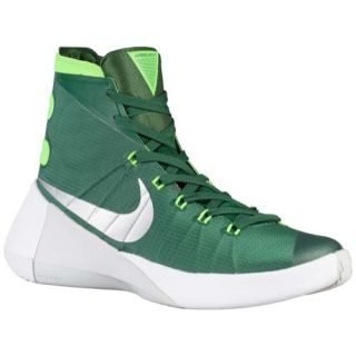 Nike Hyperdunk 2015   Womens   Basketball   Shoes   Gorge Green/Metallic Silver/Electric Green