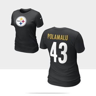 Nike Name and Number (NFL Steelers / Troy Polamalu) Womens T Shirt