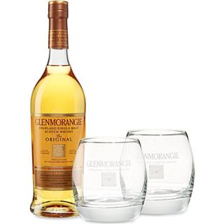GLENMORANGIE   10 Year Old whisky glass set 700ml