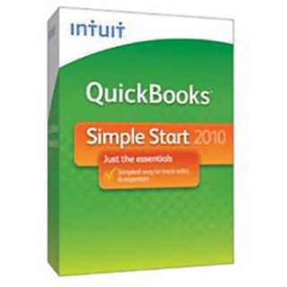 Intuit QuickBooks Simple Start 2010 Software for Windows 409584