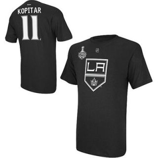 Reebok Los Angeles Kings 2012 Stanley Cup Final Anze Kopitar Name & Number T Shirt