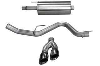 2015, 2016 Ford F 150 Performance Exhaust Systems   Corsa 14837BLK   Corsa Performance Exhaust