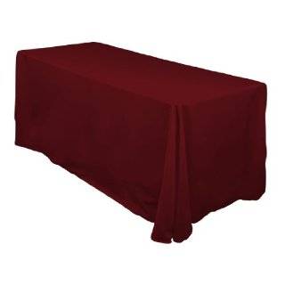   132 Inch Polyester Tablecloth Black 90 x 132 Inch Polyester Tablecloth