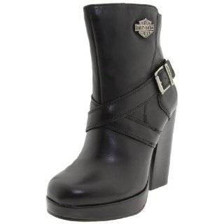  Harley Davidson Darla Ankle Boots Womens   Black Shoes
