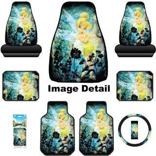 Front Low Back Car Truck SUV Bucket Seat Covers   Tinkerbell Mystical 