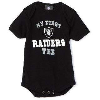 Oakland Raiders Boys Newborn 6 9 mos. My First Cap & Bodysuit Set 