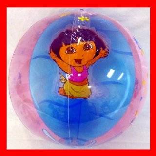 1x Dora the Explorer Beach Balls Inflatable Blow Up Balloon 16 (Style 