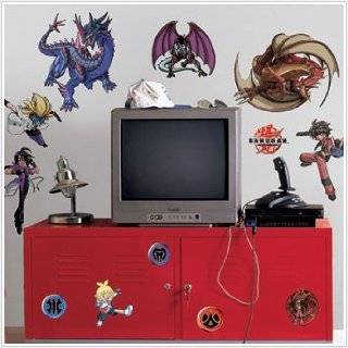Magnificent Peel & Stick By RoomMates Bakugan Wall Decals