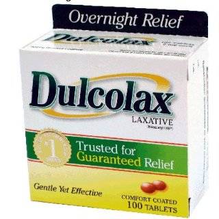 Dulcolax Laxative Tablets   Overnight Relief Bonus Size   200 Tablets