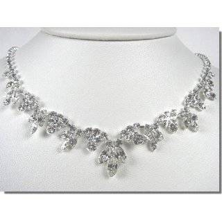  Bridal Crystal Necklace Set N1D77 Arts, Crafts & Sewing