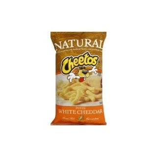 Cheetos Natural Cheese Flavored Snacks, Puffs, White Cheddar,8 oz 