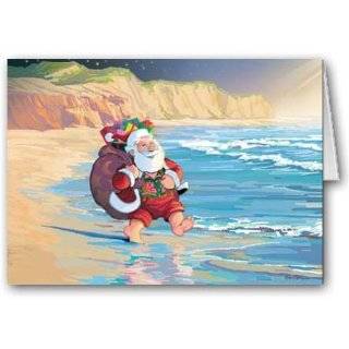 Coastal Walk Christmas Card   Beach 12 cards/ 13 envelopes