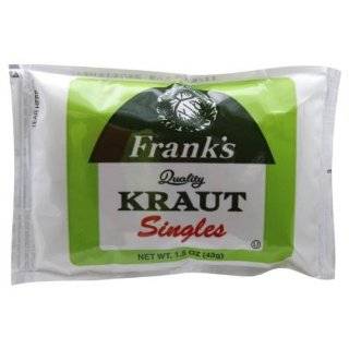 Franks Sauerkraut, 1.5 Ounce Single Serve Package (Pack of 100 