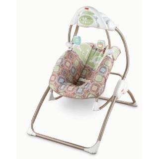 Fisher Price 2 in 1 Cradle Swing How Now Brown Cow Baby