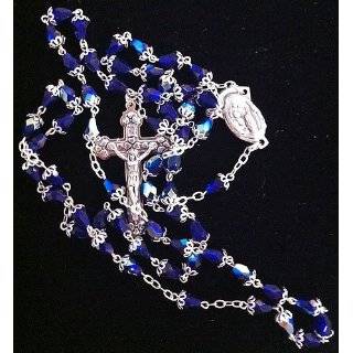  Seven Joys of Mary Crown Rosary with Holy Spirit medals 
