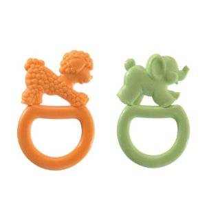 Vulli 2 Pack Vanilla Flavored Ring Teethe, Colors May Vary