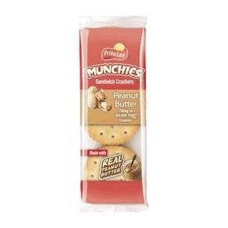 Frito Lay Munchies Peanut Butter on Toast Crackers, 1.42oz Bags (Pack 