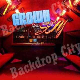 8x8 Rap Grown and Sexy Hip Hop Background Backdrop  TO 