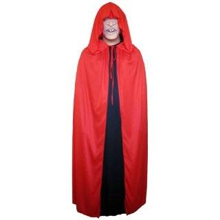 Red Cloak with Large Hood ~ Halloween Costume Cape (STC11518)