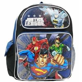 Justice League Superman Batman 14 School Backpack