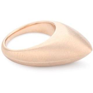  Nicky Hilton Silver & 18k Gold Wash Ring With Chain, Size 