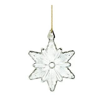  Lunt Silver Plate and Crystal Star Ornament, Height 2.65 