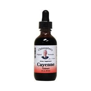 Heal Massage Oil Cayenne Heat 4 oz Dr. Christophers Formulas Heal 