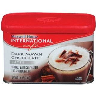 General Foods International Dark Mayan Chocolate Latte Coffee Drink 