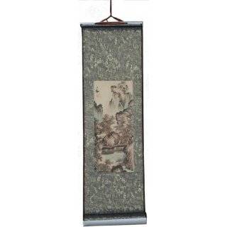 Chinese Mountains and Limestone landscape   hand painted scroll 