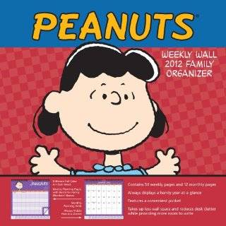  2012 12 Month Wall Calendar   Peanuts 