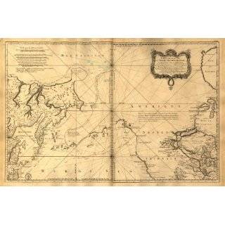  1792 map Nautical charts, North Atlantic Ocean