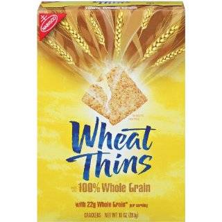 Wheat Thins 100% Whole Grain Crackers, 10 Ounce Units (Pack of 6)