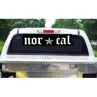  Nor Cal Window Decal   Hecho En Nor Cal TDC Sports 