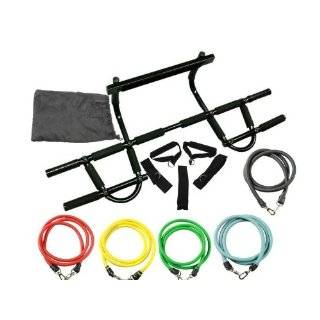 Chin up Pull up Bar and Resistance Bands Perfect to Use with P90x and 