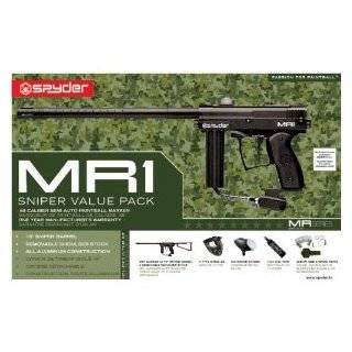   MR1 Military Sims Semi Auto Paintball Marker Sniper Kit (Matte Black