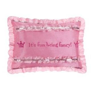 Fancy Nancy RSVP Ruffled Oblong Pillow