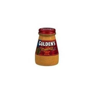 Guldens Spicy Brown Mustard 24oz   6 Unit Pack  Grocery 