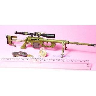 M200 #B CHEYTAC SNIPER RIFLE MARINE GREEN GUN 16 Scale Model For 12 